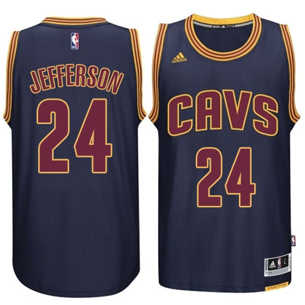 Men's  CAVS #24 Richard Jefferson New Swingman Navy Jersey