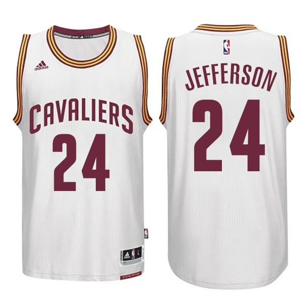 Men's  CAVS #24 Richard Jefferson New Swingman White Jersey