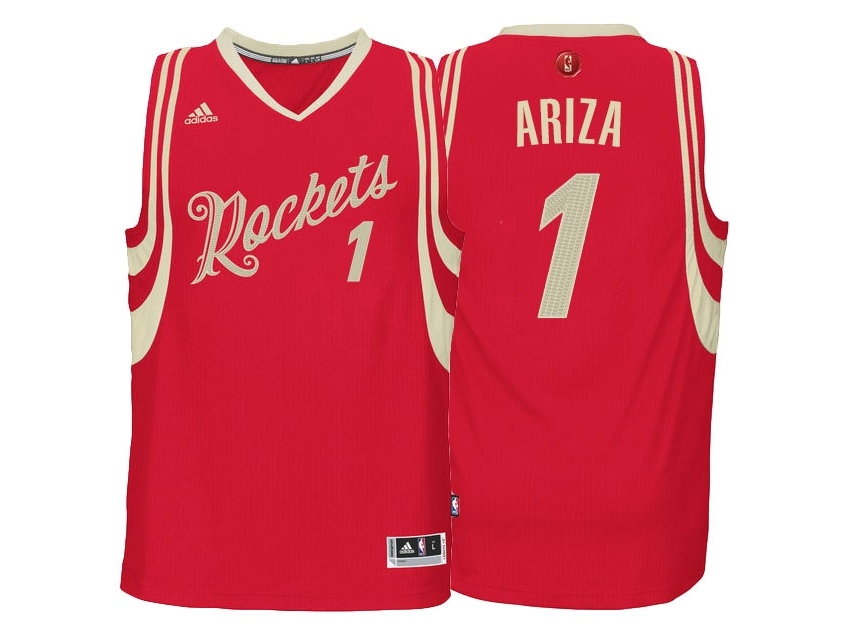 Rockets 2015 Christmas Day Swingman Red Jersey