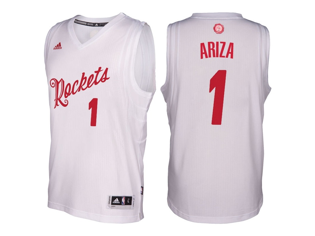 Rockets 2016 Christmas Day Swingman White Jersey