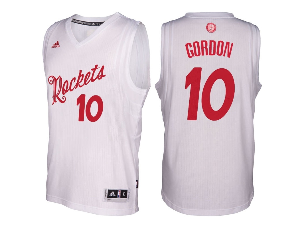 Rockets 2016 Christmas Day Swingman White Jersey