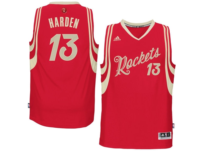 Rockets 2015 Christmas Day Red Jersey