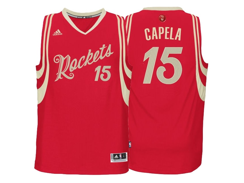 Rockets 2015 Christmas Day Swingman Red Jersey