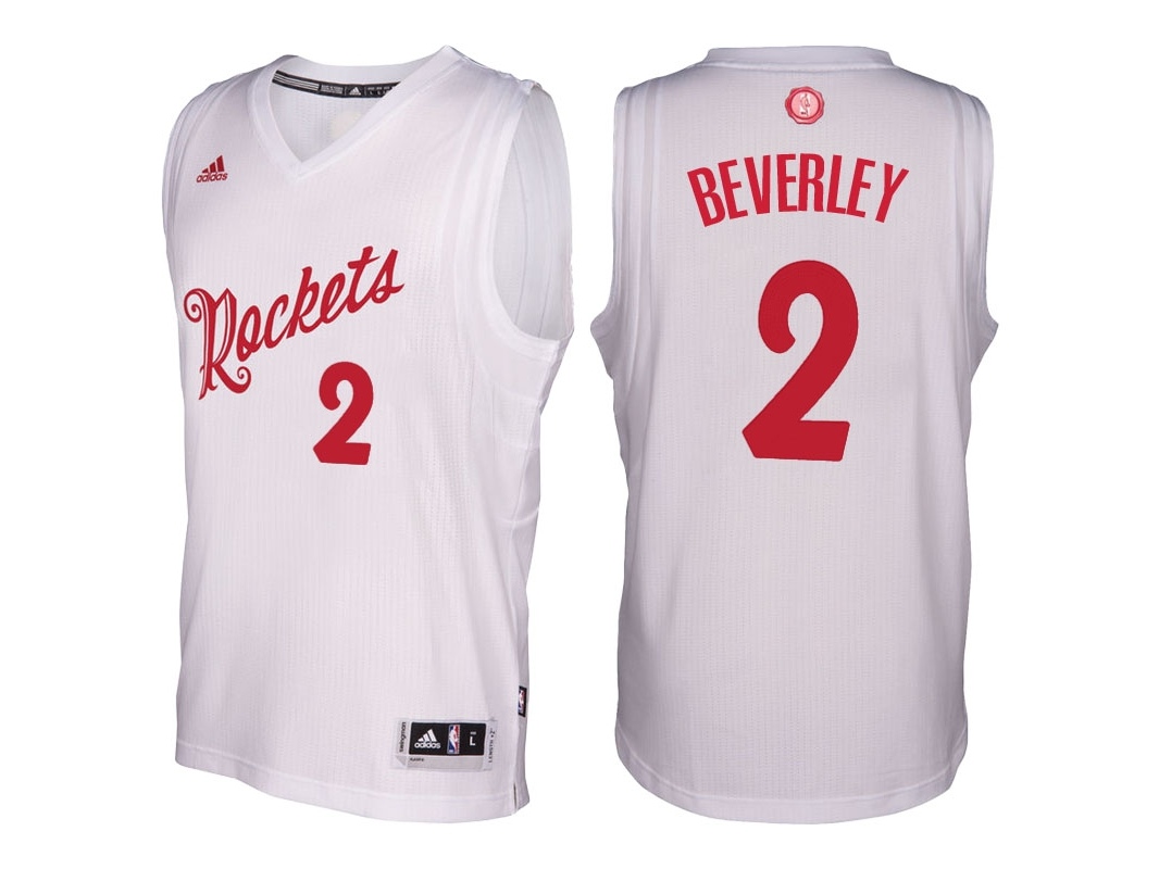 Rockets 2016 Christmas Day Swingman White Jersey