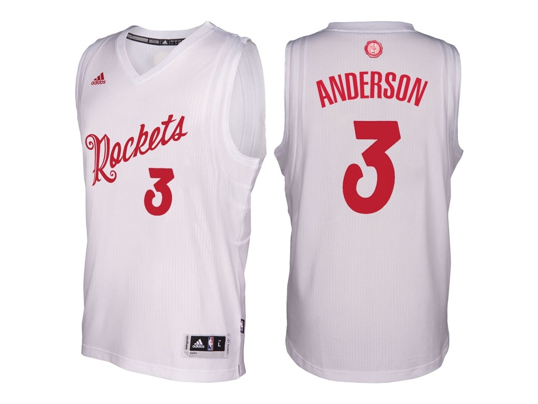 Rockets 2016 Christmas Day Swingman White Jersey