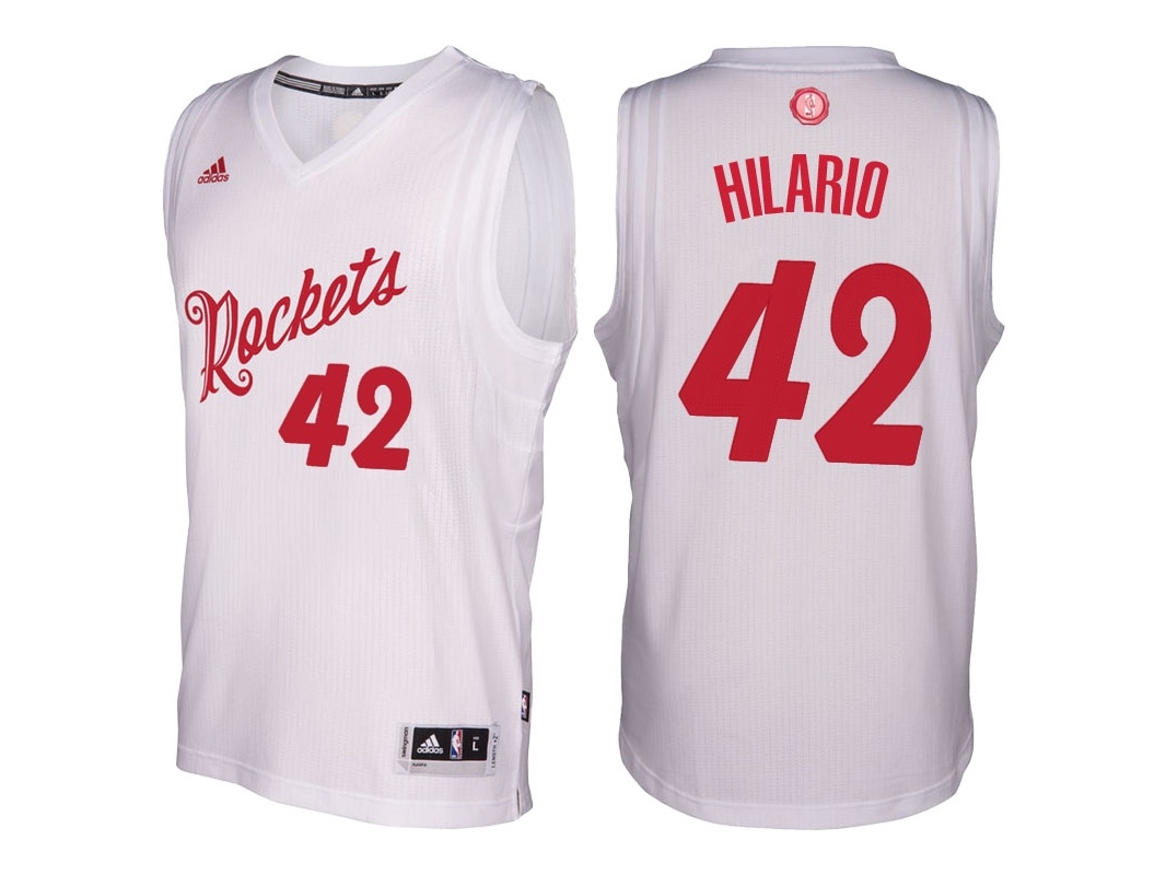 Rockets 2016 Christmas Day Swingman White Jersey