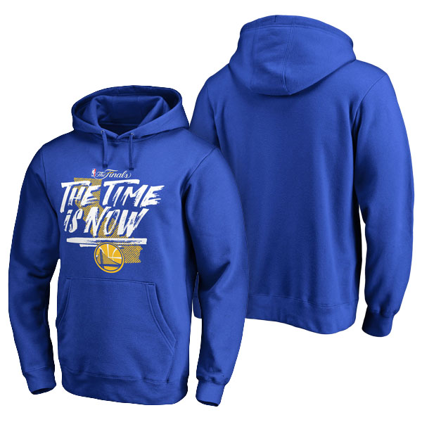 Men's  Golden State Warriors 2017 NBA The Finals Fanatics Branded Royal Pullover Hoodie