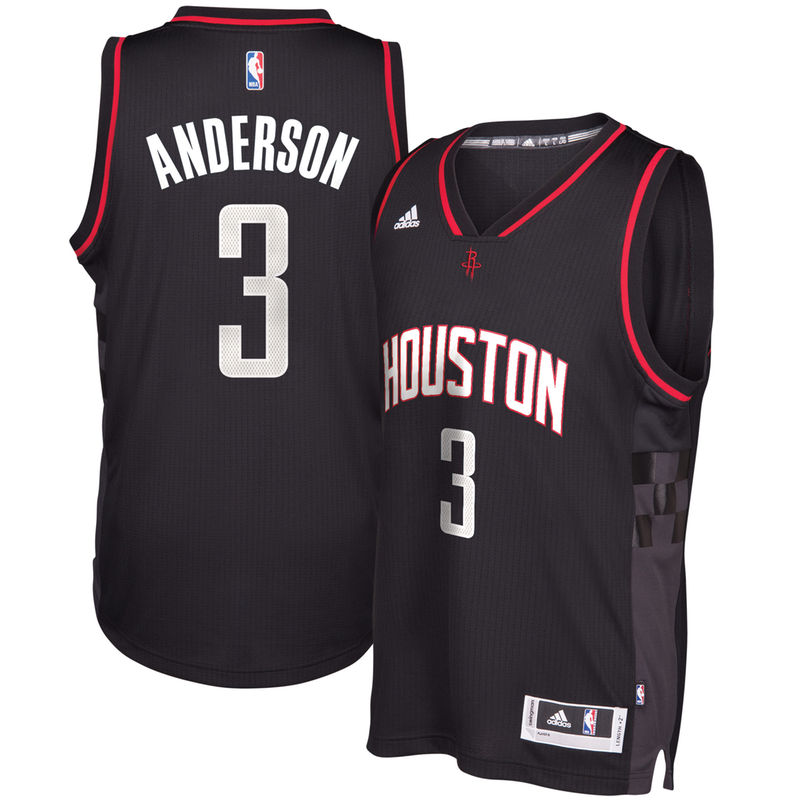 Men's Ryan Anderson Alternate Swingman Black Jersey