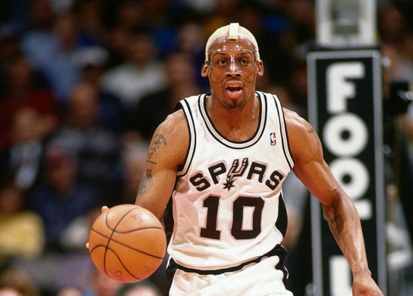 NBA San Antonio Spurs #10 Dennis Rodman