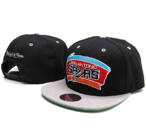  Spurs Hardwood Classics Team Arch 2-Tone Snapback Hat