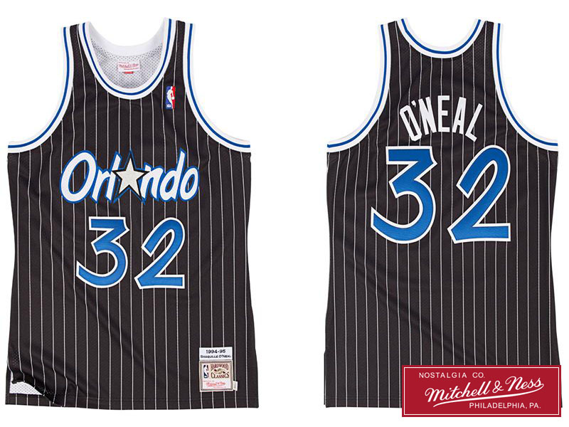 Men's Shaquille O'Neal 1994-95 Black Jersey