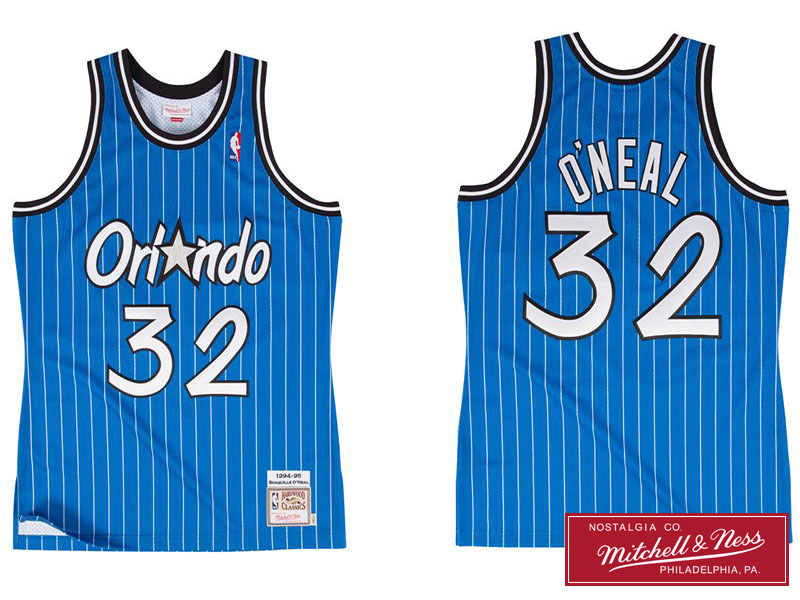 Men's Shaquille O'Neal 1994-95 Blue Jersey