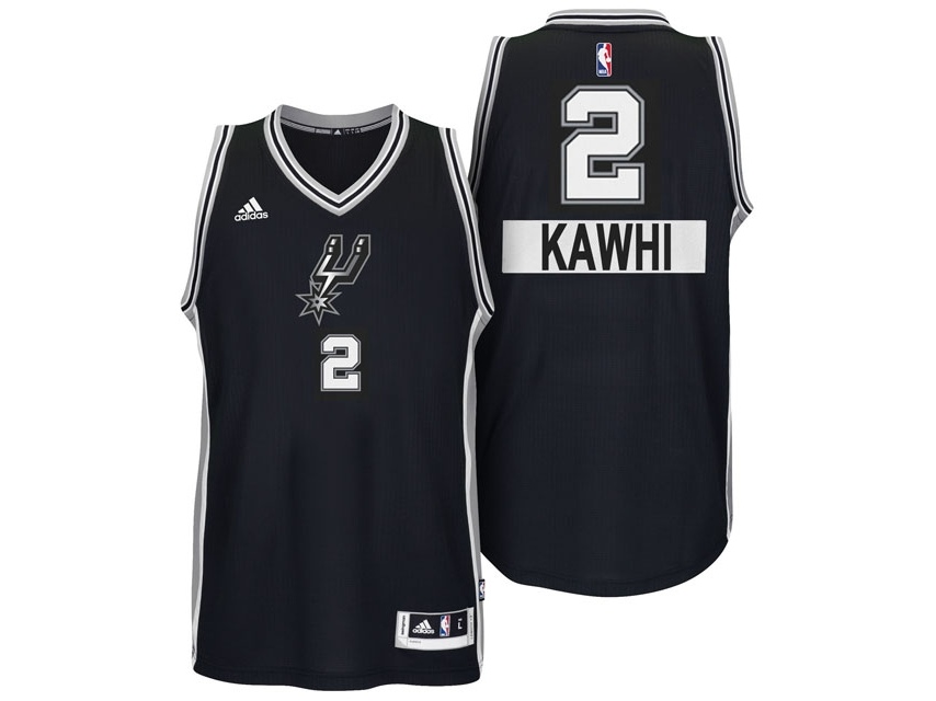 Spurs 2014 Christmas Day Swingman Black Jersey