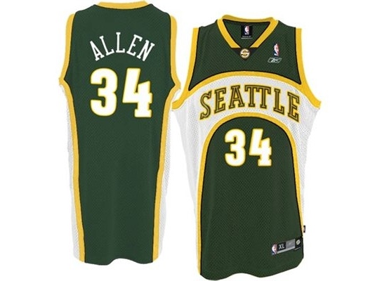 SuperSonics Soul Swingman Green Jersey