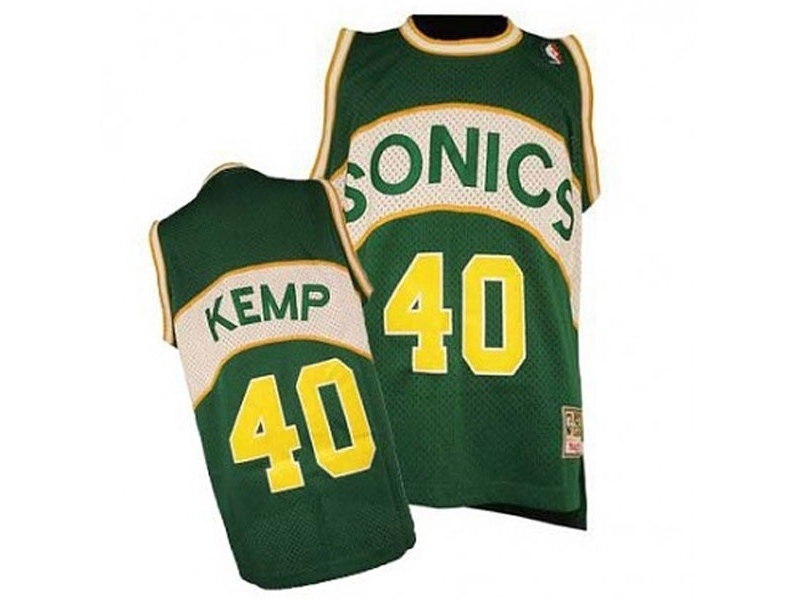 SuperSonics HardWood Classic Throwback Swingman Green Jersey