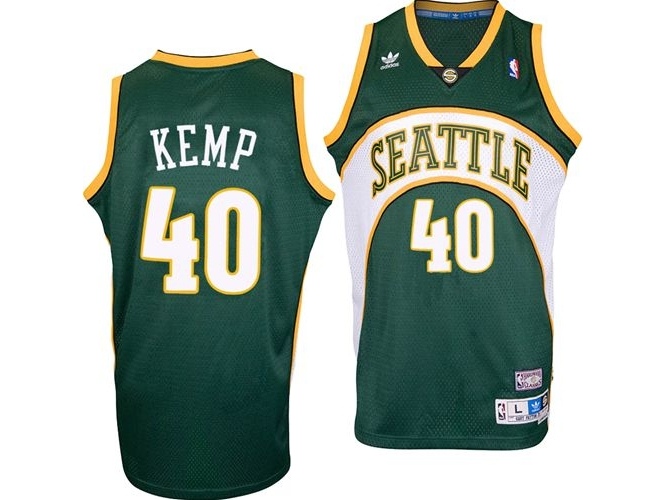 SuperSonics Swingman Green Jersey