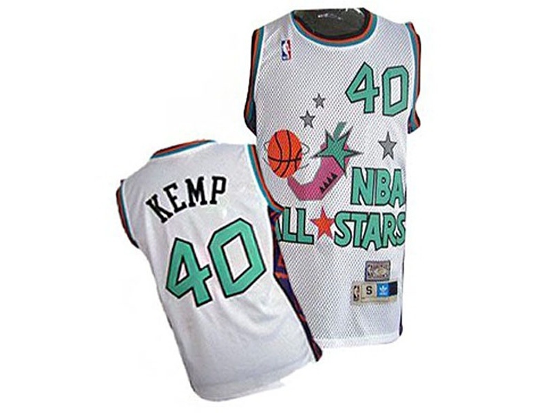 SuperSonics 1996 All-Star White Jersey