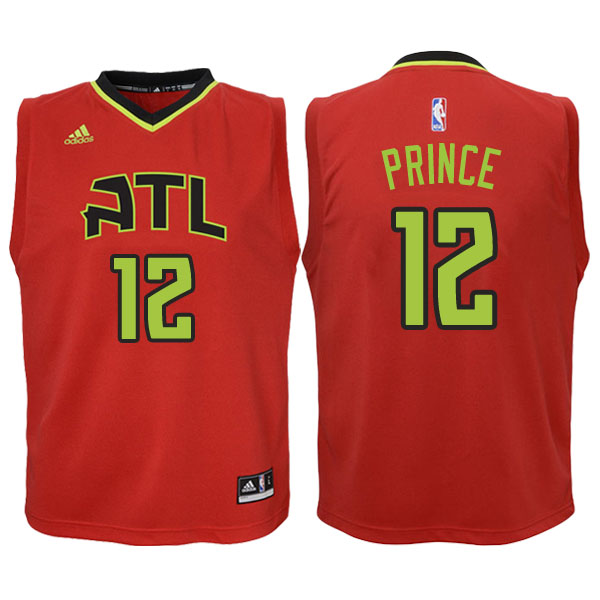 Men's  Taurean Prince Atlanta Hawks Red-Green Jersey