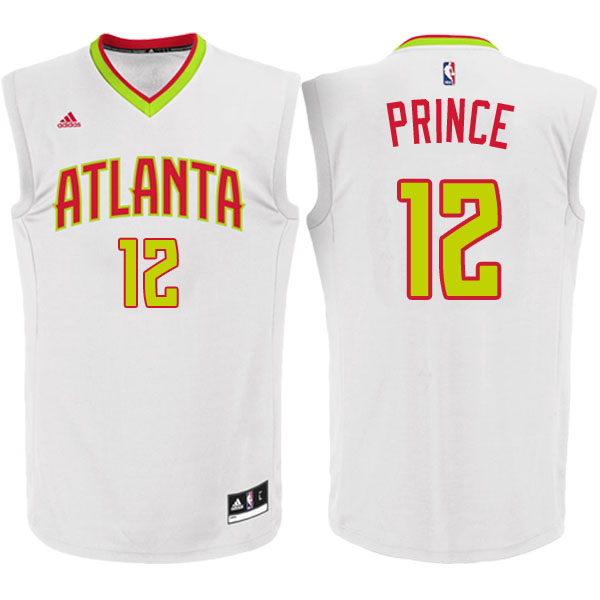 Men's  Taurean Prince Atlanta Hawks White Jersey