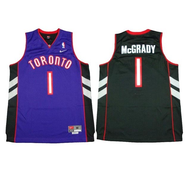  Tracy McGrady Soul Swingman Purple & Black Jersey