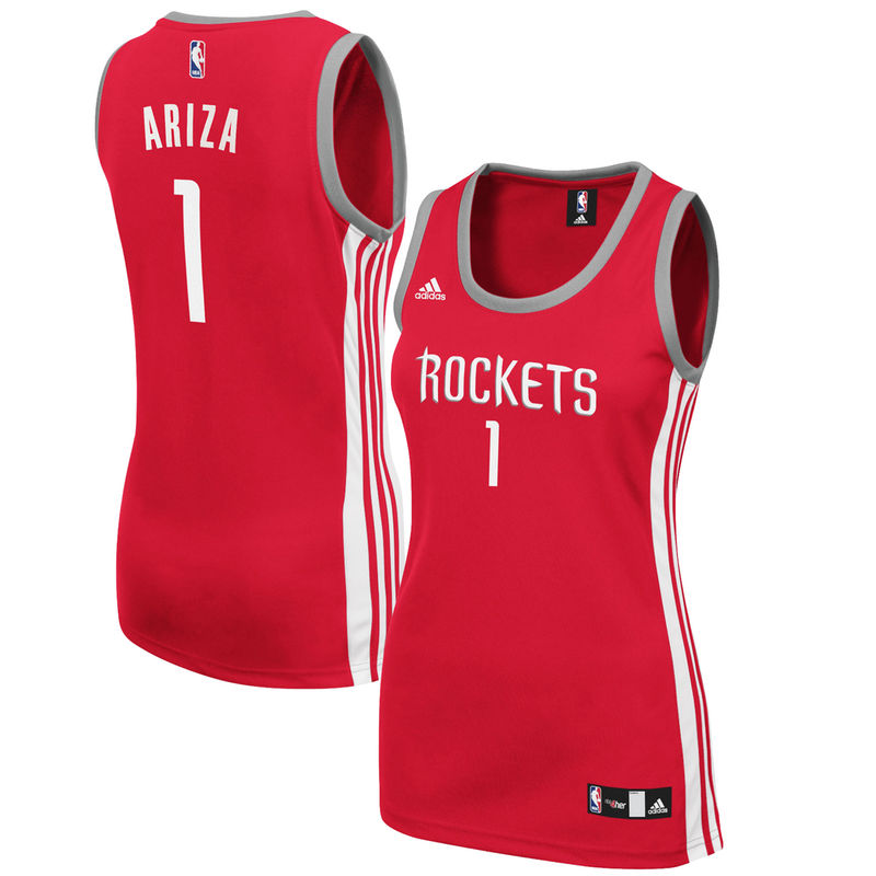 Women's Trevor Ariza Road Replica Red Jersey