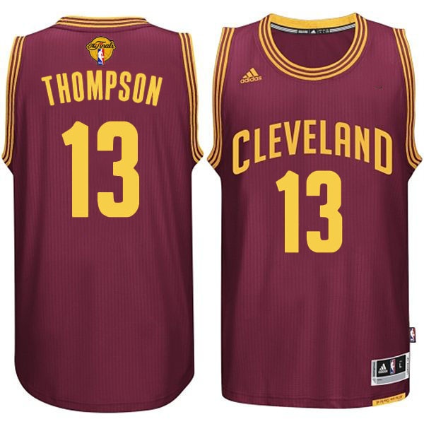 Men's  Tristan Thompson Cleveland 2015 Finals Red Jersey