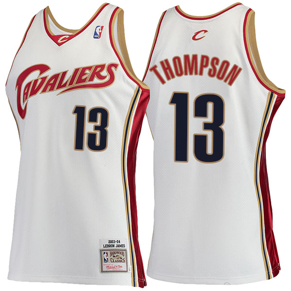 Women's Tristan Thompson Cleveland Cavaliers Mitchell Ness Hardwood Classics Rookie Authentic White Jersey