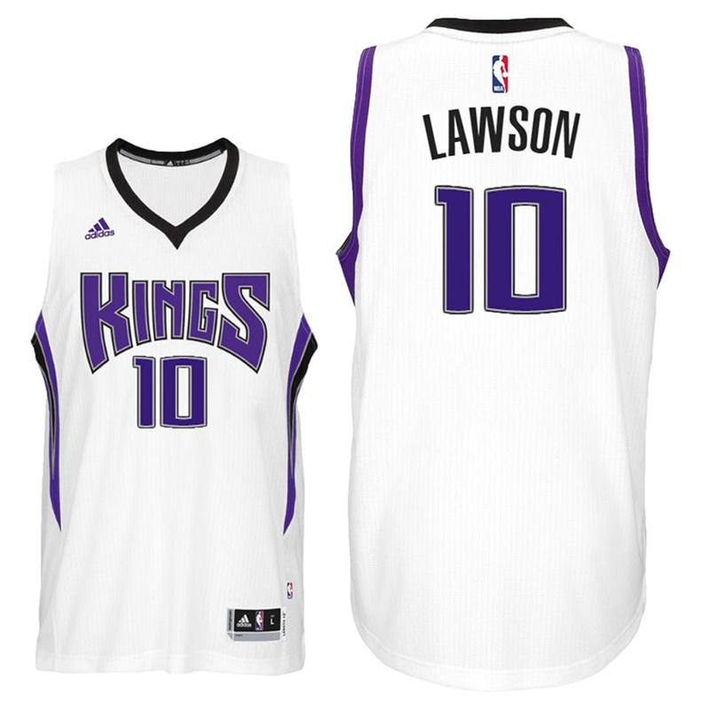 Men's  Ty Lawson Sacramento Kings 2016-17 White Jersey