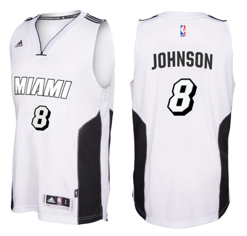 Men's Tyler Johnson Tie Swingman White Jersey