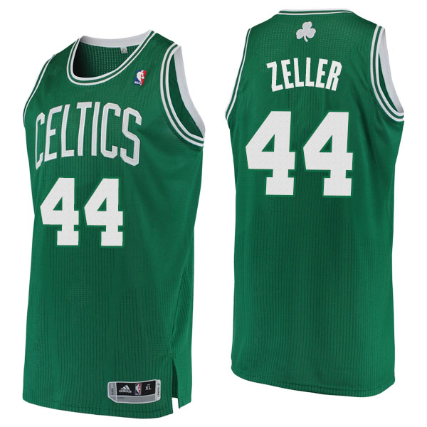 Men's  Tyler Zeller Boston Celtics Swingman Hardwood Classics Green Jersey