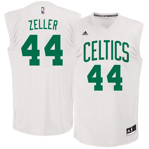 Men's  Tyler Zeller Boston Celtics White Jersey