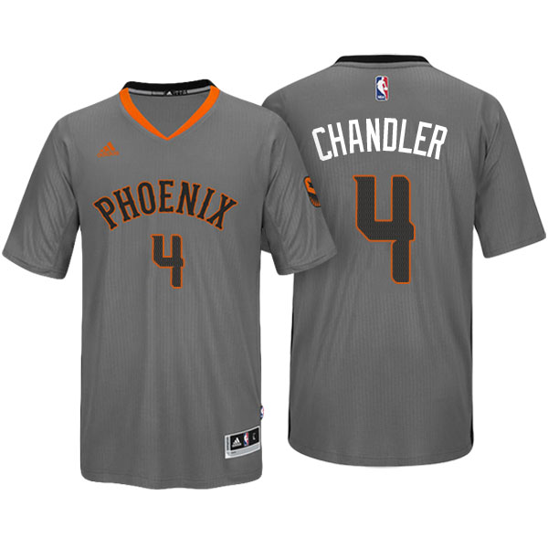 Men's  Tyson Chandler Phoenix Suns Pride Swingman Charcoal Jersey