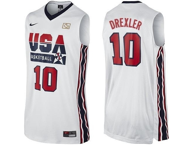 USA 1992 USA Dream Team Swingman White Jersey