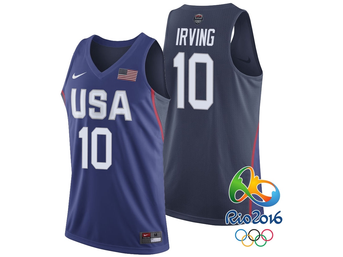 USA Rio 2016 Olympics USA Team Swingman NAvy Blue Jersey