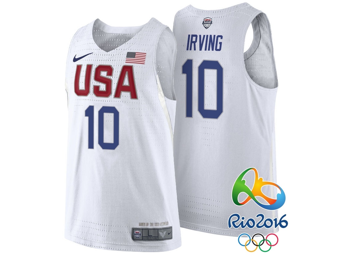 USA Rio 2016 Olympics USA Team White Jersey