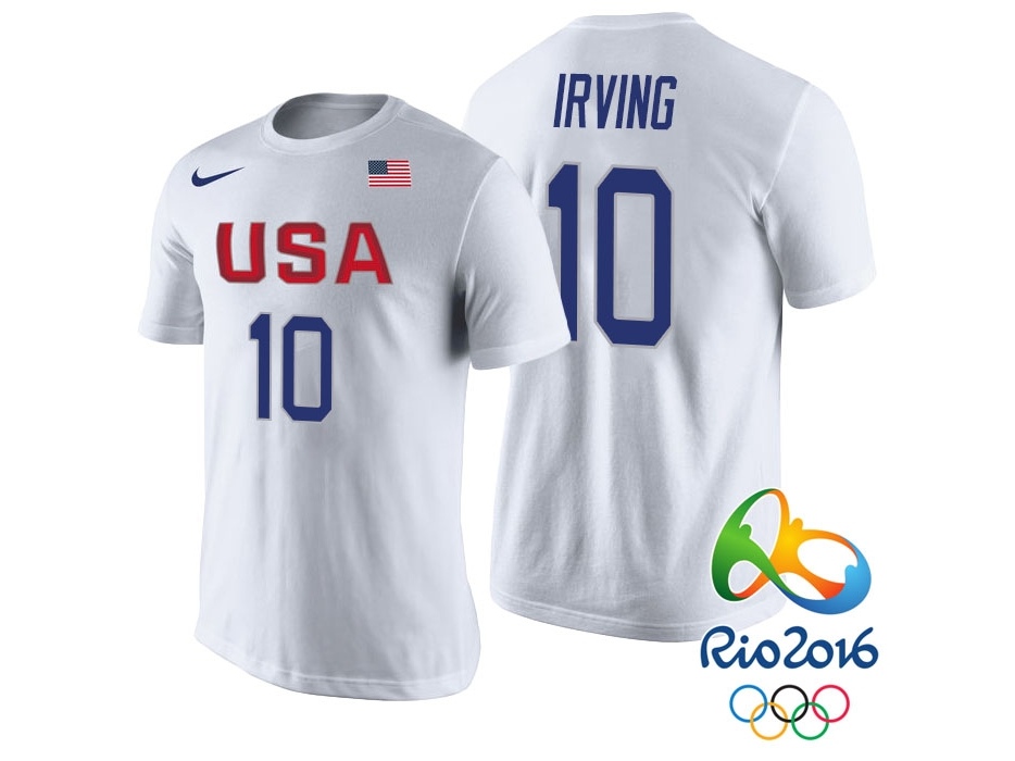 USA Rio 2016 Olympics USA Team White T-Shirt