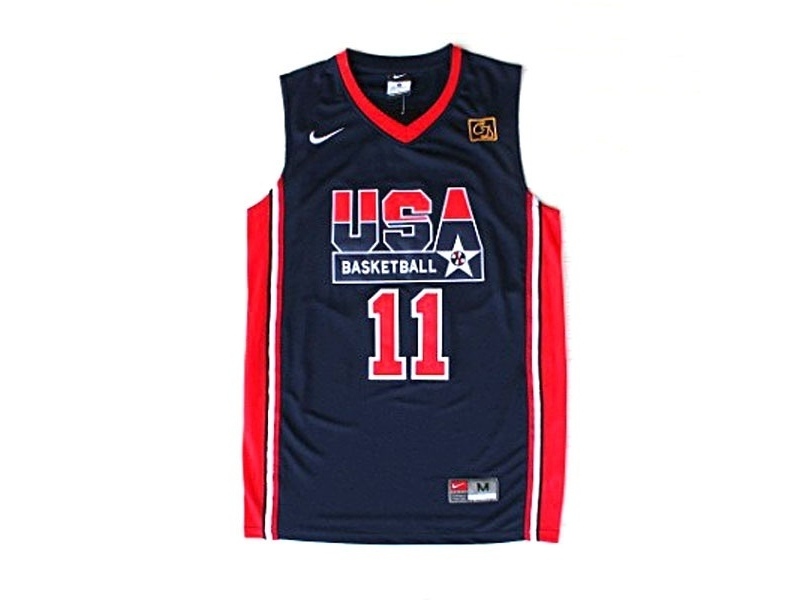 USA 1992 USA Dream Team Blue Jersey