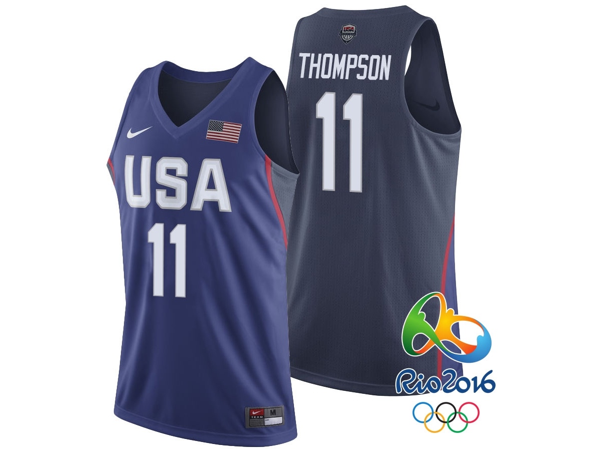 USA Rio 2016 Olympics USA Team Swingman NAvy Blue Jersey