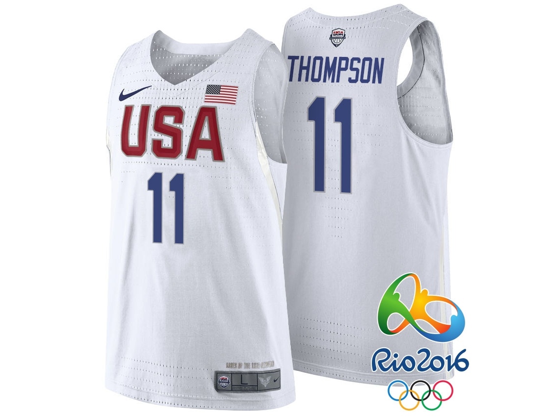 USA Rio 2016 Olympics USA Team White Jersey