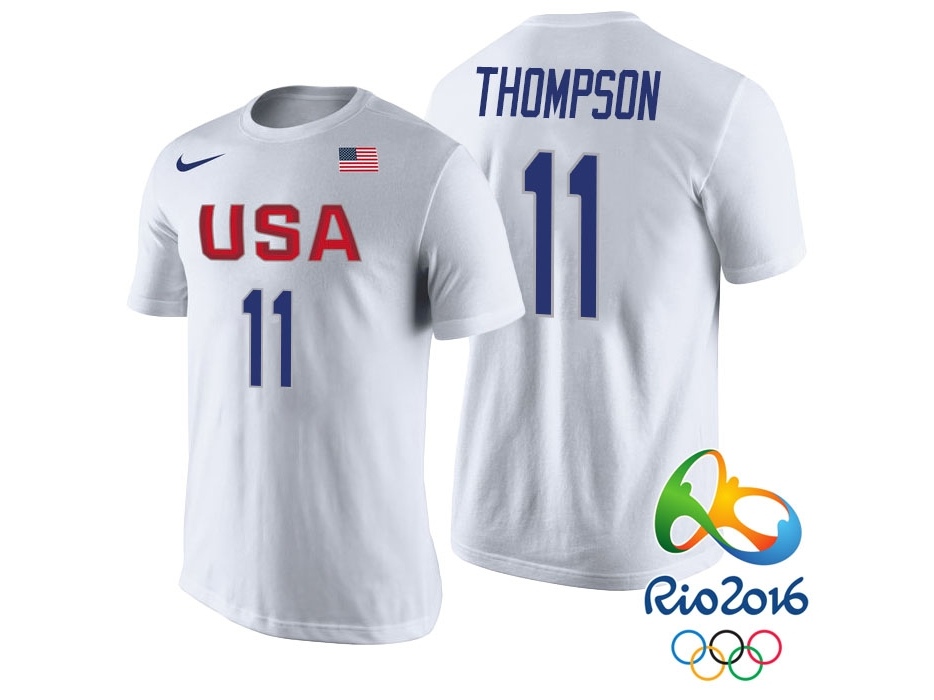 USA Rio 2016 Olympics USA Team White T-Shirt