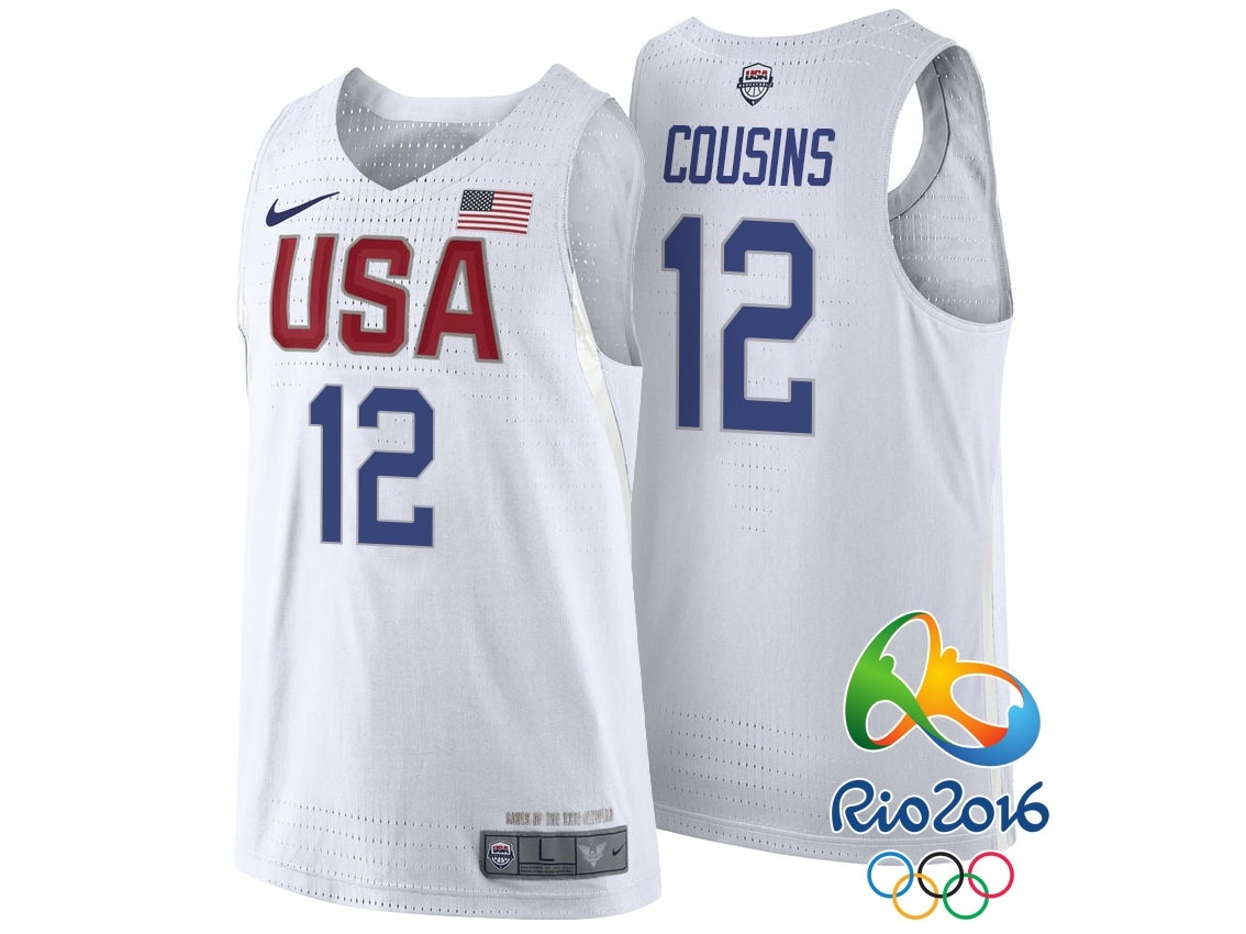 USA Rio 2016 Olympics USA Team White Jersey