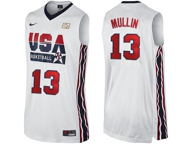 USA 1992 USA Dream Team White Jersey