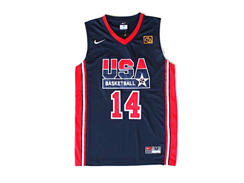 USA 1992 USA Dream Team Black Jersey