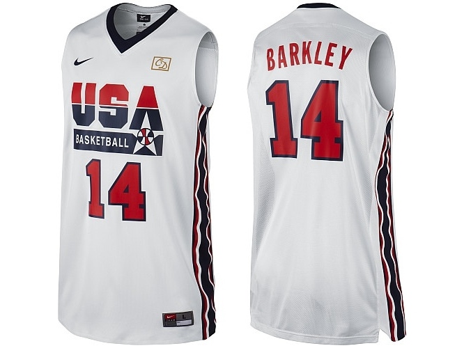 USA 1992 USA Dream Team White Jersey