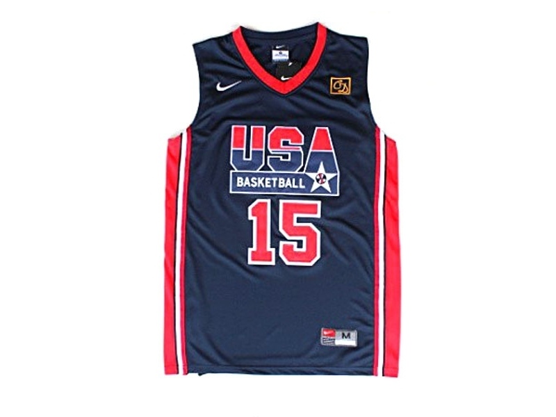 USA 1992 USA Dream Team Blue Jersey