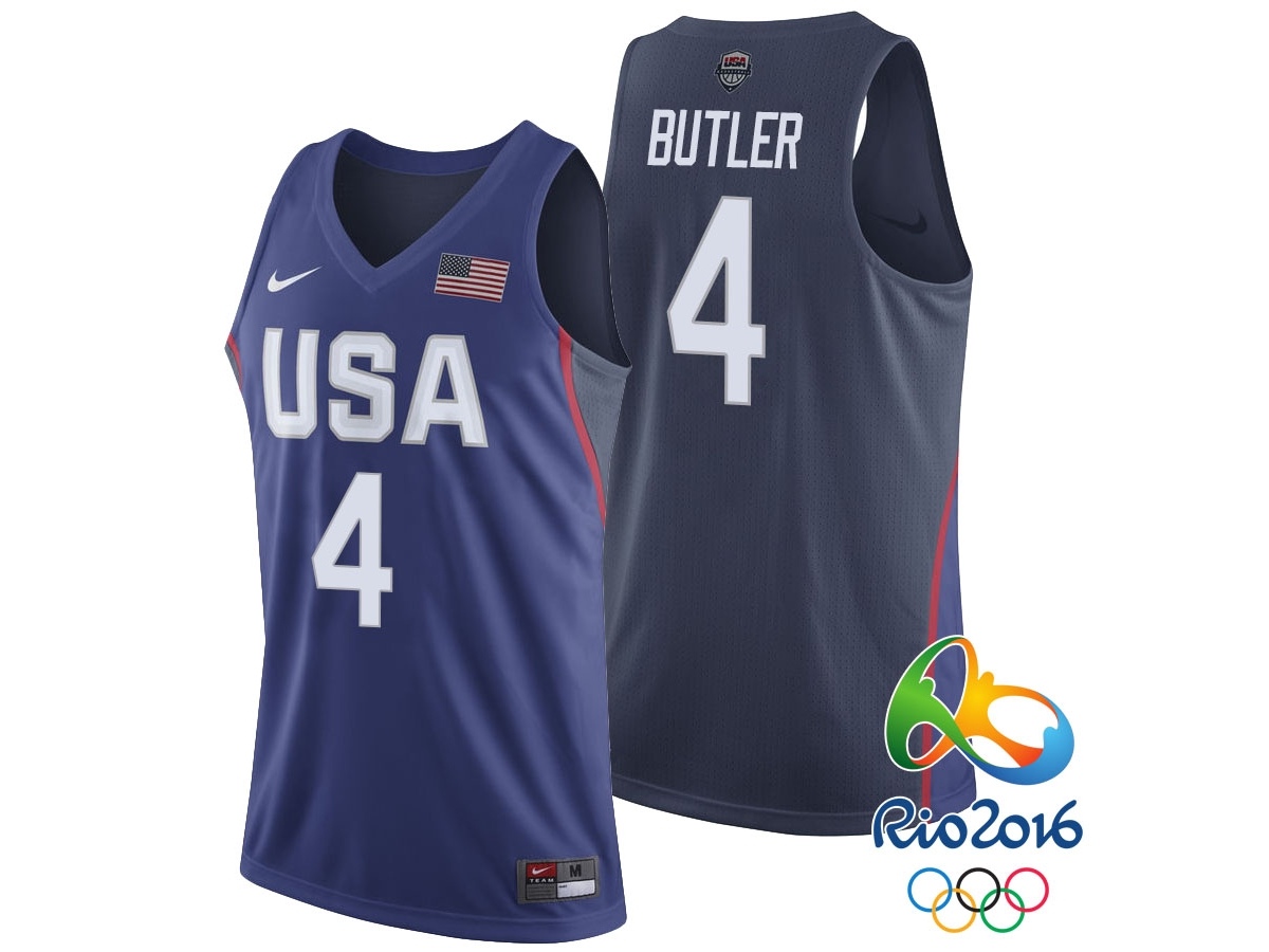 USA Rio 2016 Olympics USA Team Swingman NAvy Blue Jersey