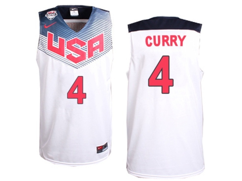 USA 2014 USA Team Swingman White Jersey