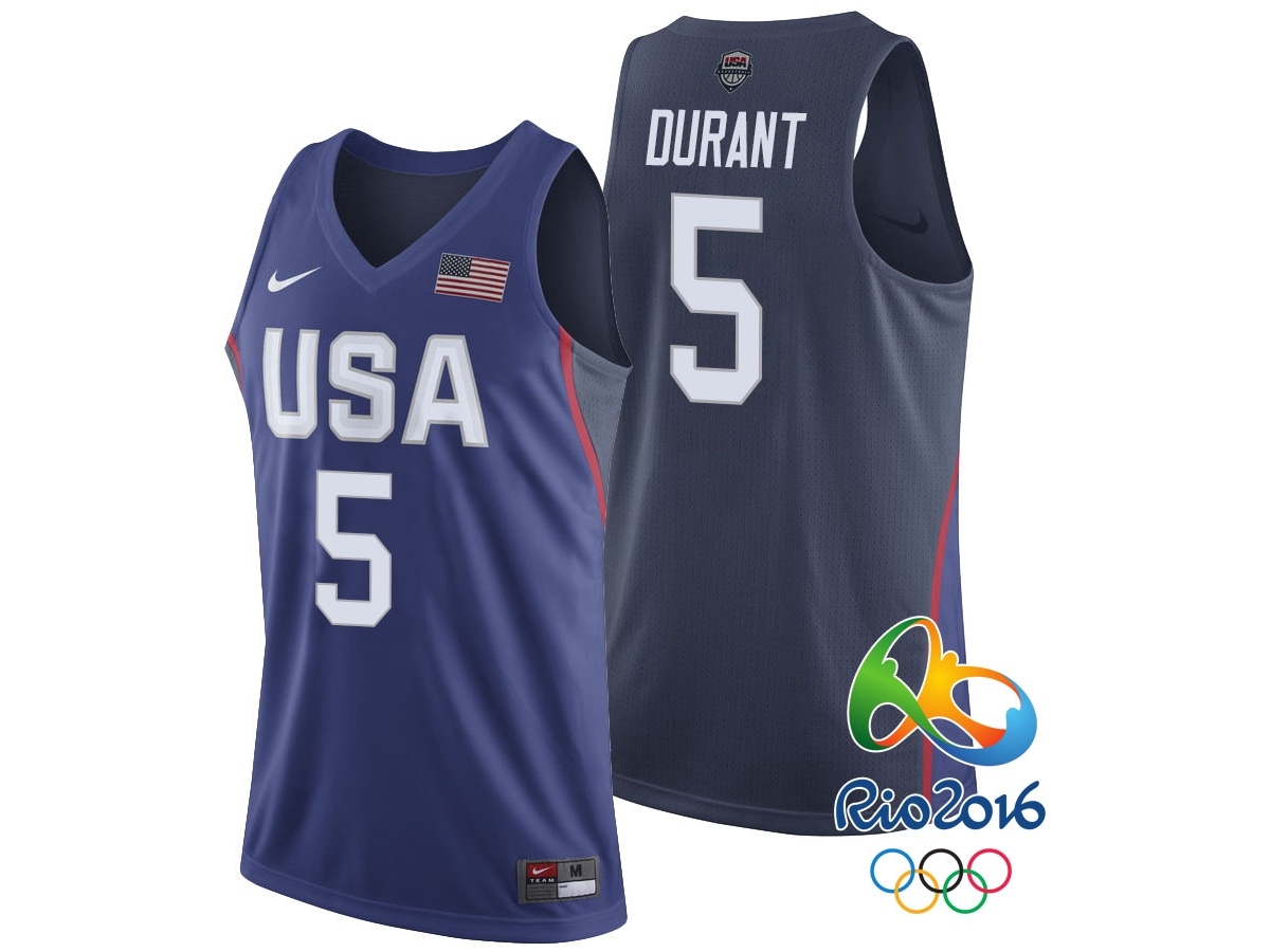 USA Rio 2016 Olympics USA Team Swingman NAvy Blue Jersey