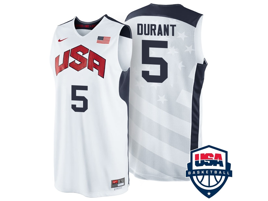 USA London 2012 Olympics USA Team White Jersey