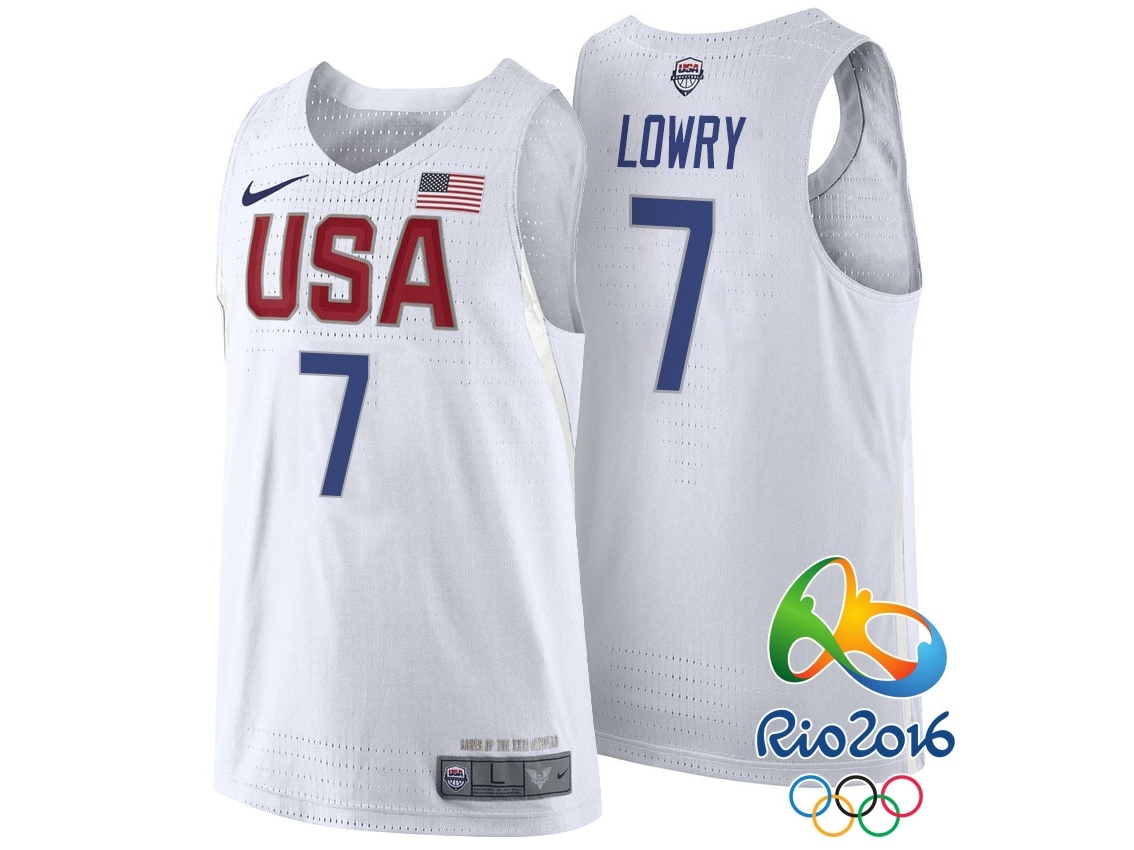 USA Rio 2016 Olympics USA Team White Jersey